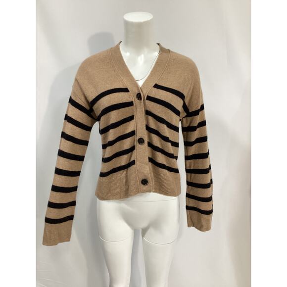 Rails 'Geneva' Brown Cardigan Size S - Picture 2 of 4